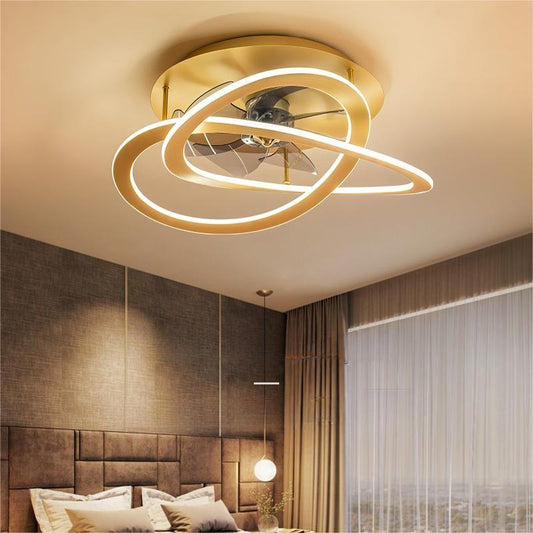 Bedroom Fan Lamp Suction Ceiling Dining Room Modern Simplicity